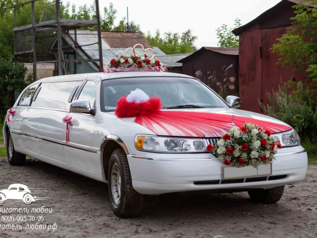 Комплект украшения лимузина на свадьбу — Алые паруса